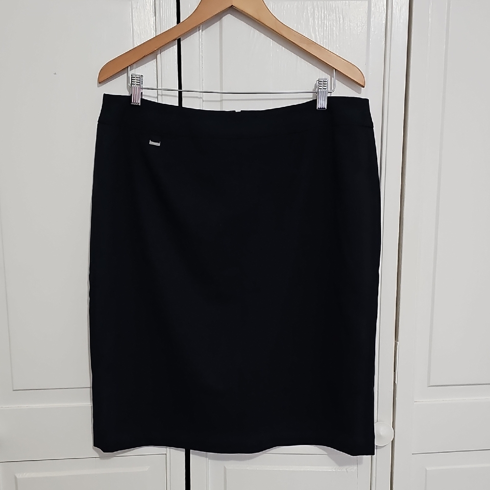 Calvin Klein Black Pencil Skirt